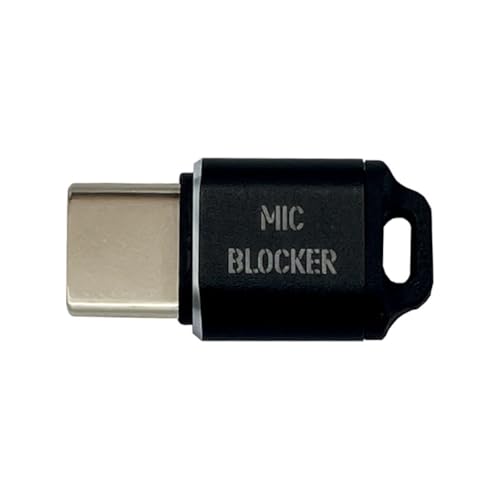 Ohulelks MIC Blocker Mikrofon-Sperrvorrichtung für Alle USB-C-Geräte Laptop Smartphone Tablet Schwarz Ohulelks MIC Blocker Mikrofon-Sperrvorrichtung für Alle USB-C-Geräte Laptop Smartphone Tablet Schwarz von Ohulelks
