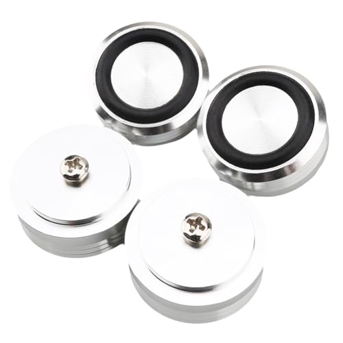 Ohulelks Neu, 4 Stück, 30 X 13, HiFi-Audio, Stoßdämpfer, Fußpolster, Lautsprecher, Verstärker, CD-Player, Vibrationsdämpfer von Ohulelks