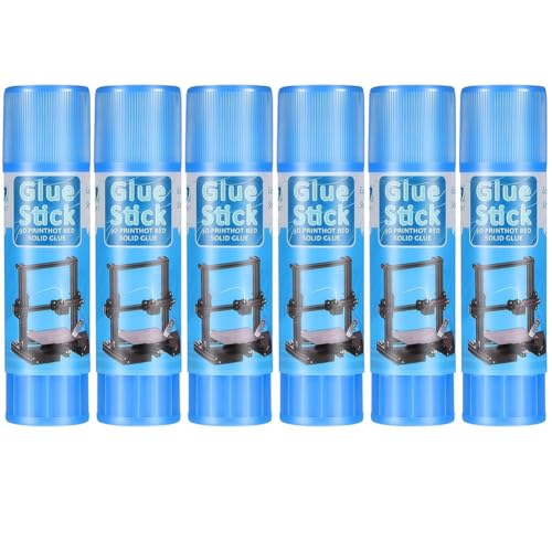 Ohulelks PVP -Festkleberstöcke 6PCS PVP -Feststoff - für Wärmebett für PLA, ABS, Hüften, PET, ASA -Filamente Ohulelks PVP -Festkleberstöcke 6PCS PVP -Feststoff - für Wärmebett für PLA, ABS, Hüften, PET, ASA -Filamente von Ohulelks