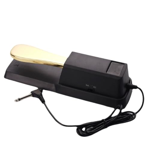 Ohulelks Pedal mit Polaritätsschalter Universal Foot Pedal für Klaviere und Tastaturen Erhalten Ohulelks Pedal mit Polaritätsschalter Universal Foot Pedal für Klaviere und Tastaturen Erhalten von Ohulelks