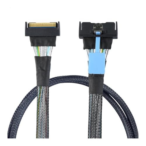 Ohulelks Slimline SAS MCIO SFF-8654 8I 5.0 PCIE 74pin zu MCIO 865 Server Daten High-Speed Adapter Kabel PCIE5.0 PC-Zubehör 0,5M Ohulelks Slimline SAS MCIO SFF-8654 8I 5.0 PCIE 74pin zu MCIO 865 Server Daten High-Speed Adapter Kabel PCIE5.0 PC-Zubehör 0,5M von Ohulelks
