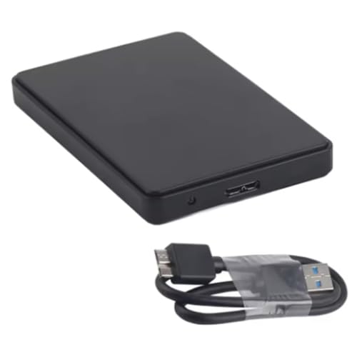 Ohulelks USB 3.0 Solid State Drive-Gehäuse, 2,5-Schraubenfreies Festplattengehäuse für Notebook-SSDs von Ohulelks