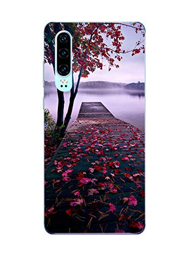 Oihxse Hülle Kompatibel mit Xiaomi Mi 9 Lite, Transparent Weich Flexibel Schutzhülle TPU Ultra Dünn Silikon Durchsichtig Klar Flower Animal Muster Case Handyhülle von Oihxse