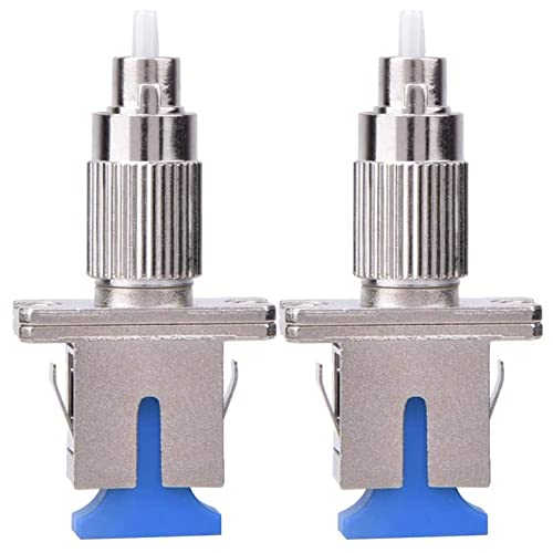 Oikabio 2 x Monomode-Koppler, Hybrid-Konverter, Glasfaser-Adapter für Stecker auf Buchse Oikabio 2 x Monomode-Koppler, Hybrid-Konverter, Glasfaser-Adapter für Stecker auf Buchse von Oikabio