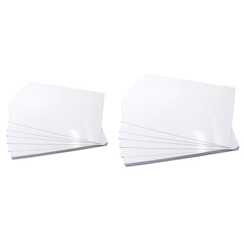 Oikabio 200 Blatt glänzendes Fotopapier für Tintenstrahldrucker, Bildbedarf, Druckpapier 5R, 17,8 cm, 12,7 x 17,8 cm und 4R, 15,2 x 15,2 cm von Oikabio