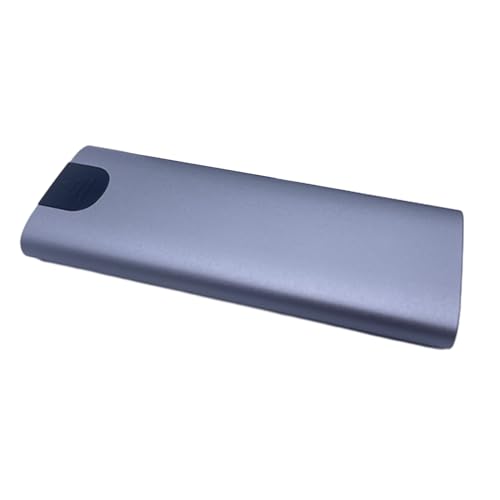 M.2 SSD-Box, USB 3.1, 10 Gbit/s, Aluminiumgehäuse, unterstützt NVMe SSD-Gehäuse, Aufbewahrungsbox für 2230-2280 SSDs tragbares Speichergerät von Oilmal