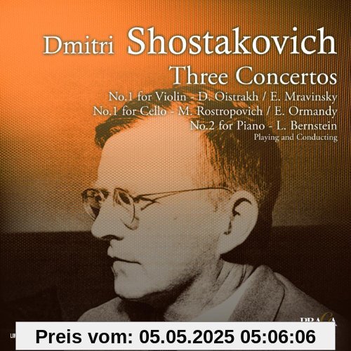 Drei Konzerte-Violine/Klavier/Cello von Oistrach