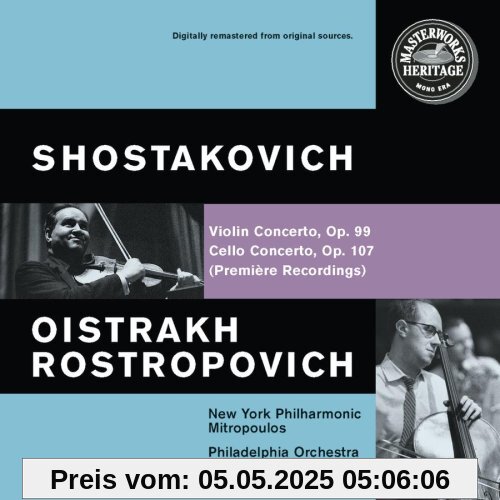 Masterworks Heritage - Schostakowitsch (Konzerte) von Oistrach