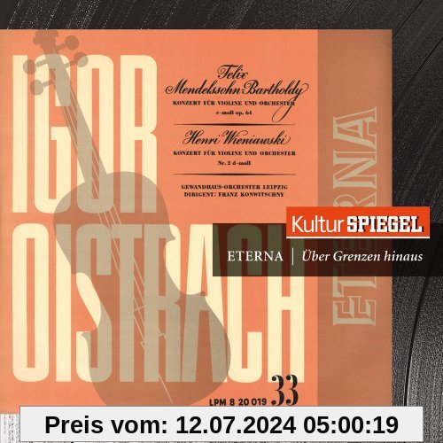 Violinkonzerte (Kulturspiegel-Edition) von Oistrach