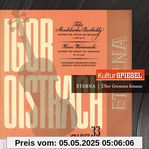 Violinkonzerte (Kulturspiegel-Edition) von Oistrach
