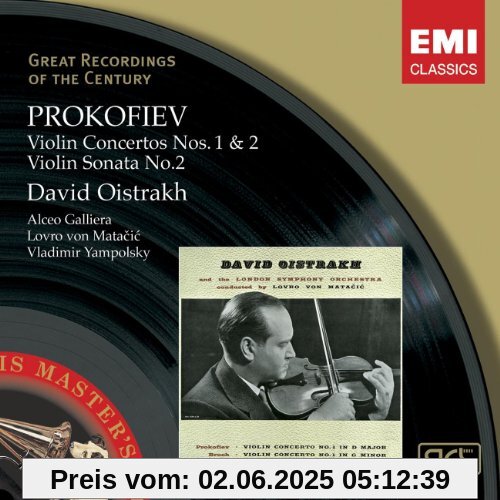 Violinkonzerte 1+2/Violinson.2 Violinkonzerte 1+2/Violinson.2 von Oistrach
