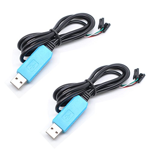 Oiyagai 2 Stück Debug-Kabel für Raspberry Pi USB-Programmierung, USB auf TTL-Serial-Kabel, Windows XP/Vista/7/8/8.1 unterstützt Oiyagai 2 Stück Debug-Kabel für Raspberry Pi USB-Programmierung, USB auf TTL-Serial-Kabel, Windows XP/Vista/7/8/8.1 unterstützt von Oiyagai