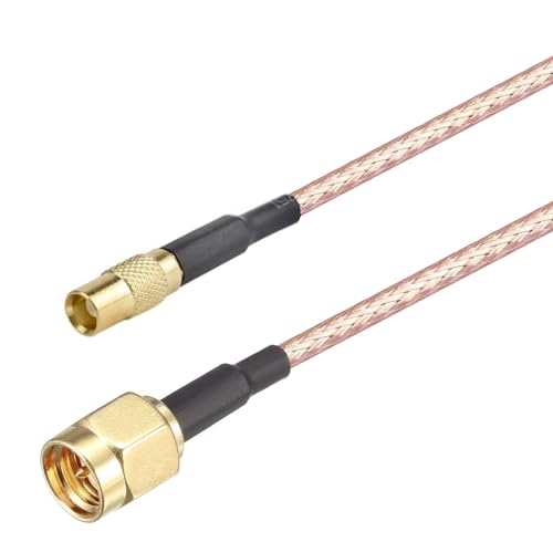 Oiyagai 2pcs RG316 Draht Jumper SMA männlich zu MCX Weiblich mit Verbindungslinie RF Koaxial Koaxial Kabel Antenne Verlängerungskabel Adapter Jumper (30cm/11.8") von Oiyagai