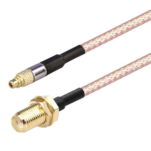 Oiyagai 2 Stück RG316 Wire Jumper SMA Female zu MMCX Male mit Connecting Line RF Koaxial Koaxkabel Antennenverlängerung Kabel Adapter Jumper (15 cm/5,9") von Oiyagai
