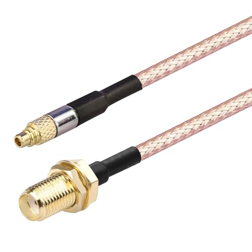 Oiyagai 2pcs RG316 Draht Jumper SMA weiblich zu MMCX Mann mit Verbindungslinie RF Koaxial Koaxial Kabel Antenne Verlängerungskabel Adapter Jumper (15cm/5.9") von Oiyagai