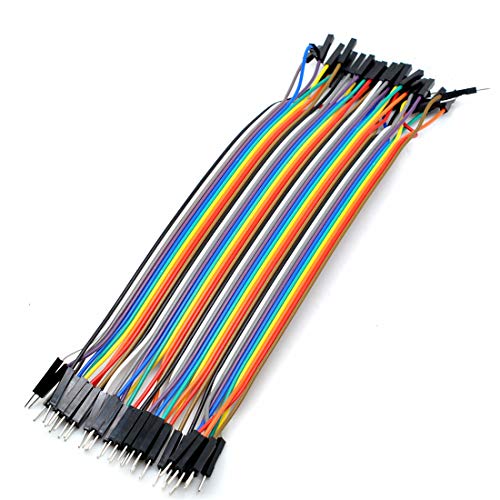 Oiyagai Dupont Kabel 3er-Set/120 Stück 20 cm/7,9 in Stecker auf Stecker Jumperkabel Dupont Kabel für DIY Arduino Raspberry PI von Oiyagai