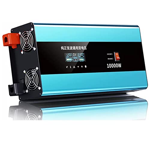 Autokraftwechselrichter 3000W, 4500W, 6000W, 8000W, 10000W Peak DC 12V24V, 48v60v bis AC 230 V Converter Universal Sockets, mit intelligentem Digital -Display -Bildschirm für Caravan,10000W-48V60V Autokraftwechselrichter 3000W, 4500W, 6000W, 8000W, 10000W Peak DC 12V24V, 48v60v bis AC 230 V Converter Universal Sockets, mit intelligentem Digital -Display -Bildschirm für Caravan,10000W-48V60V von Oiyekntd