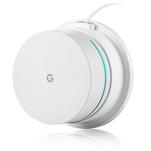 Wandhalterung Deckenhalterung Ständer Halterung für Google WiFi ... Weiß Weiß-1er-Pack Single von OkeMeeo