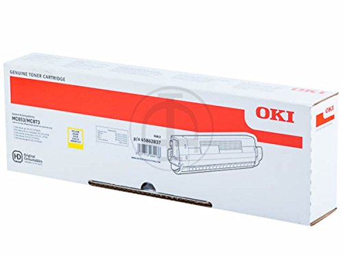 OKI original - OKI MC 853 dnv (45862837) - Toner gelb - 7.300 Seiten von Oki Data