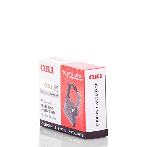 OKI 09002310 Farbband für Matrixdrucker (Punktmatrix, 2000000 Zeichen, Microline 320FB, Microline 390FB, 8.5 cm, 7 cm, 3 cm von Oki