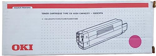 OKI 42127406 Toner magenta für OKI C 5100/5200 von OKI