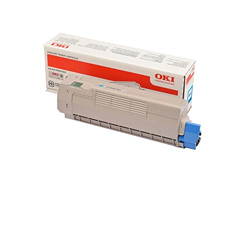 OKI 46507507 Tonerkassette Cyan 6000 Seiten Toner Original C612 von Oki