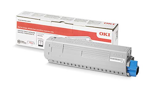 OKI 46861308 passend für C834 Toner Schwarz 10.000 Seiten von Oki