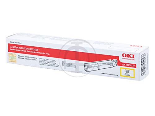 OKI C 3450 (43459329) - original - Toner gelb - 2.500 Seiten von Oki