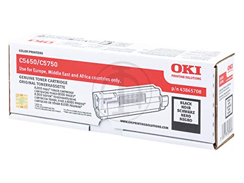 OKI C 5650 N (43865708) - original - Toner schwarz - 8.000 Seiten von Oki