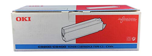 OKI Cyan Toner Cartridge for C9200/C9400 – Laser Toner & Cartridges (Cyan) von Oki