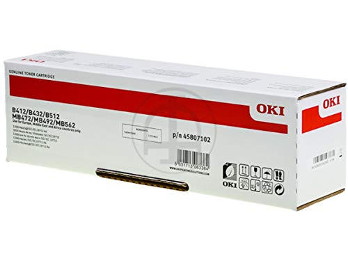 OKI original - OKI B 432 DN (45807102) - Toner schwarz - 3.000 Seiten von Oki