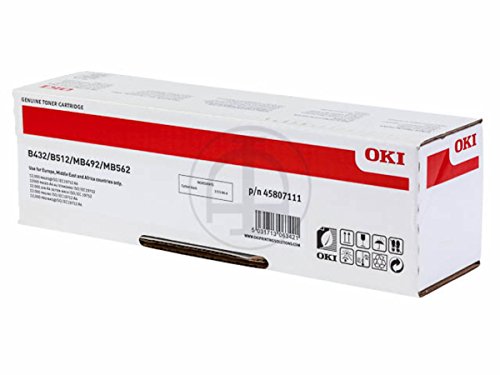 OKI original - OKI B 512 DN (45807111) - Toner schwarz - 12.000 Seiten von Oki