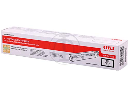 OKI original - OKI C 3600 Series (43459332) - Toner schwarz - 2.500 Seiten von Oki