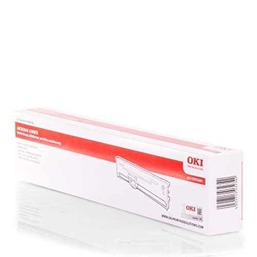 Oki Original 43503601 / ML6300FB, für ML 6300 Series Premium Nylonband, Schwarz von Oki