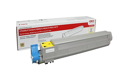 Original OKI 42918913 Toner Yellow für OKI C 9600 DN von Oki