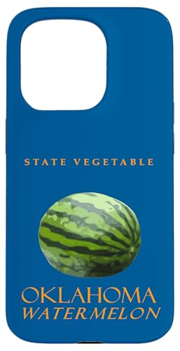 Oklahoma Territory Gemüse Die Wassermelone Hülle für iPhone 15 Pro Oklahoma Territory Gemüse Die Wassermelone Hülle für iPhone 15 Pro von Oklahoma Territory Symbols Gifts & Tees taiche