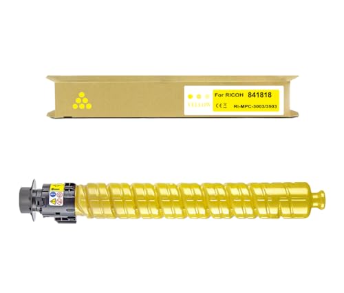 Okra 18000 Seiten Toner Kompatibel mit Ricoh 841818 Ricoh MP C3503 Toner Ricoh MP C3003 Toner für Ricoh Aficio MP C3003 SP Ricoh Aficio MP C3503 SP Ricoh Aficio MP C3004 SP Ricoh Aficio MP C3504 SP von Okra