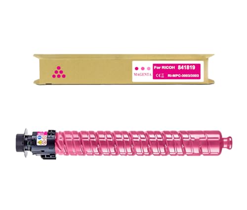 Okra Toner Kompatibel mit Ricoh 841819 Magenta Ricoh MP C3004 Toner Ricoh MP C3504 Toner für Ricoh MP C3503SP Ricoh MP C3003SP Ricoh MP C3004SP Ricoh MP C3504SP Toner von Okra