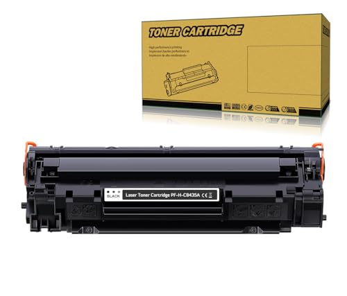 Okra 2000 Seiten Toner Kompatibel mit HP CB435A HP CB436A HP 35A HP 36A für HP Laserjet P1005 Laserjet P1006 Laserjet P1007 P1008 P1009 Canon i-SENSYS LBP3010 Canon LBP3018 LBP3050 LBP3100 LBP3150 von Okra