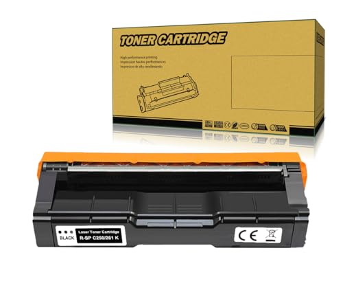 Okra 407543 Toner Kompatibel mit Ricoh SP C 250 Schwarz für Ricoh SP C250 Toner Ricoh SPC 250 Toner für Ricoh Aficio SP C250DN SP C250SF SP C250e SP C250SFw SP C261SFN SP C261DNw SP C261SFNw von Okra