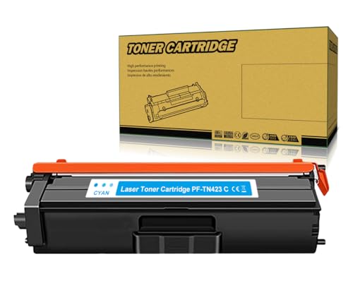 Okra Toner Kompatibel mit Brother TN423C Brother TN-423C Brother TN 423 Toner Cyan für Brother DCP L8410CDW Brother HL L8360CDW HL L8260CDW Brother MFC L8690CDW MFC L8610CDW MFC L8900CDW von Okra