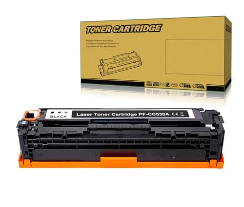 Okra Toner 304A BK Kompatibel mit HP 304A Schwarz HP CC530A Toner für HP Color Laserjet CM2320 CM2320fxi CM2320fxi m CM2320n CM2320nf CM2320nf mf CP2020 CP2025 CP2025n CP2025dn von Okra