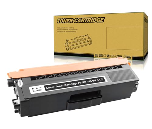 Okra Toner Kompatibel mit Brother TN-325BK TN325BK Toner für Brother DCP-9055CDN DCP-9055CDW Brother HL-4140CN HL-4150CDN HL-4570CDW HL-4570CDWT Brother MFC-9460CDN MFC-9465CDN MFC-9970CDW (Schwarz) von Okra