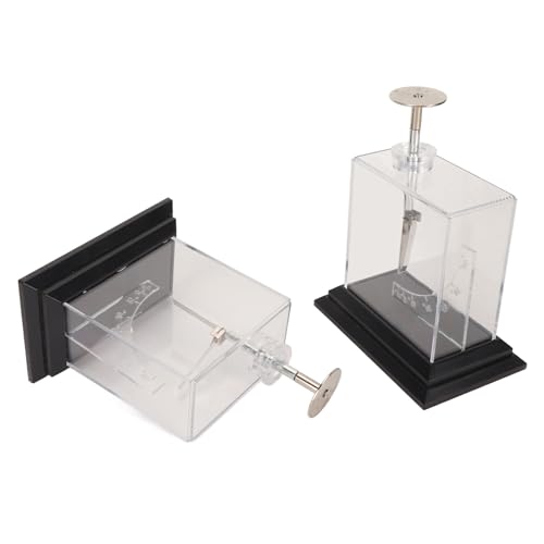 Aluminium-Elektroskop-Demonstrator, Hochempfindliches Physikalisches Elektrometer, Leicht und Kompakt für den Bildungsbereich Aluminium-Elektroskop-Demonstrator, Hochempfindliches Physikalisches Elektrometer, Leicht und Kompakt für den Bildungsbereich von Okuyonic