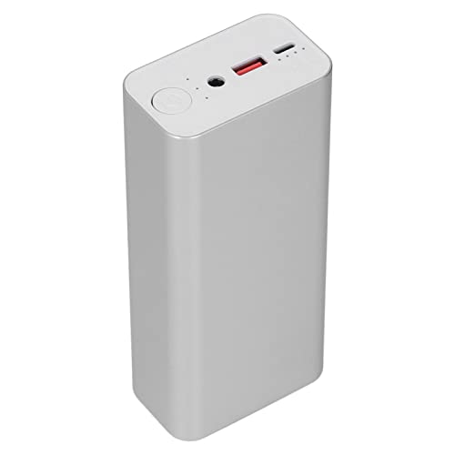 Tragbares Ladegerät, 65 W DC-Schnittstelle, Aluminiumlegierungsgehäuse, 3 Spannungsgetriebe, große Kapazität, 30000 mAh, tragbare Powerbank für Mobiltelefone von Okuyonic