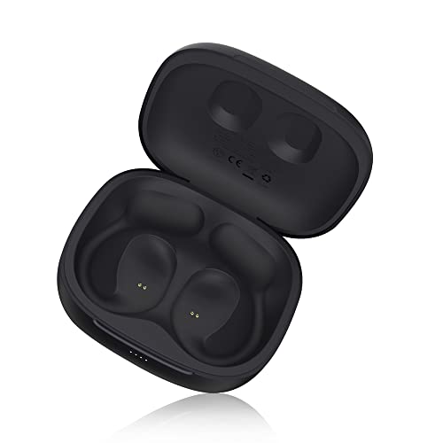 Oladance Open Ear Headphones Travel Charging Case - Extra 78,4 Stunden Spielzeit mit 2550mAh Large Capacity Battery, Schutzhülle für Reisen und Outdoor-Aktivitäten- Schwarz（Keine Ohrstöpsel） von Oladance