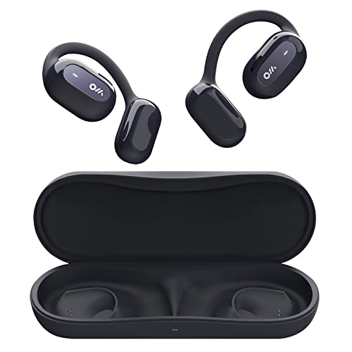 Oladance Open Ear Kopfhörer, Bluetooth 5.2 Kabellose Ohrhörer mit 2-dynamischen 16,5mm Audiotreibern, bis zu 16 Std. Akku, wasserdichte Sport Earbuds für Android & iPhone, Interstellare Blau von Oladance