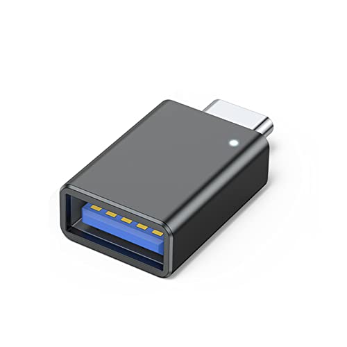 Olakin USB Typ C Adapter, USB C Adapter auf USB 3.0, USB C Stecker auf USB Buchse Adapter, Kompatibel für Galaxy S20/S20 /Note 20 und mehr(Grau) von Olakin