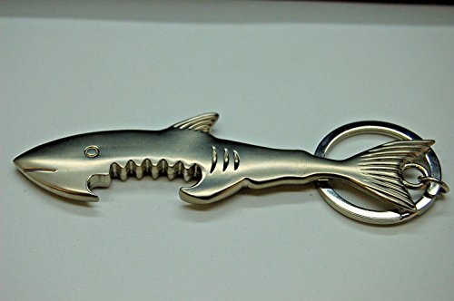 Olax Haifisch, Flaschenöffner, Schlüsselanhänger, Zinklegierung von Olax
