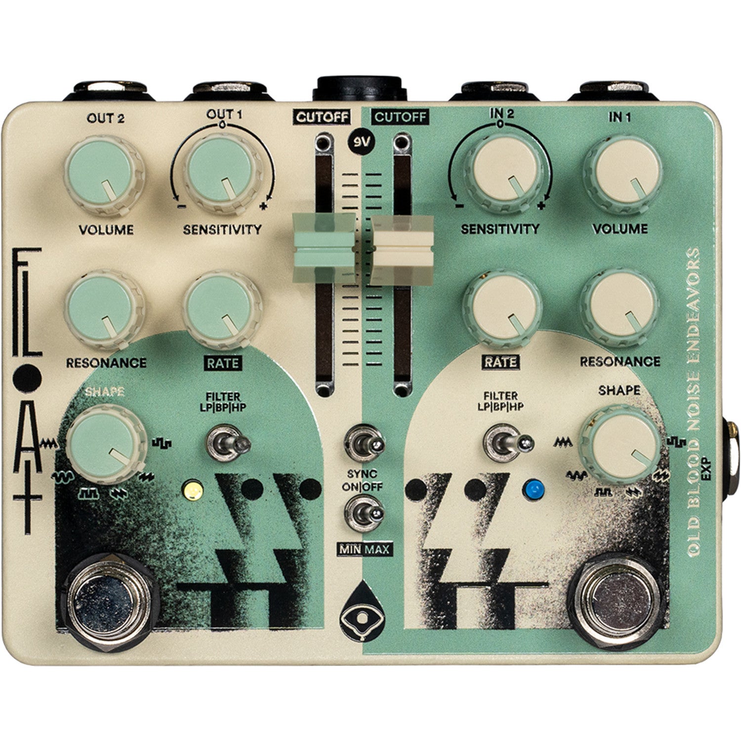 Old Blood Noise Endeavors Float Dual Moving Filter Effect Pedal Old Blood Noise Endeavors Float Dual Moving Filter Effect Pedal von Old Blood Noise Endeavors